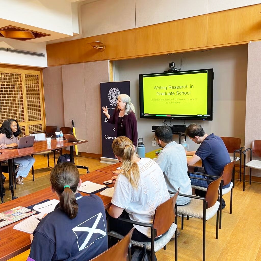 A workshop on writing research in graduate school